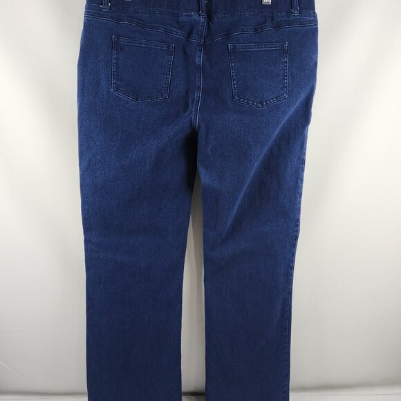 Betabrand Jeans Womens 2XL Blue Classic Dress Pant Yoga Pant W1544-IN - Picture 7 of 10